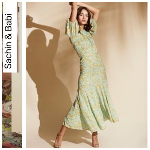 Sachin + Babi Dresses & Skirts - 🆕NWT Sachin + Babi Alexandra Georgette Midi Dress
